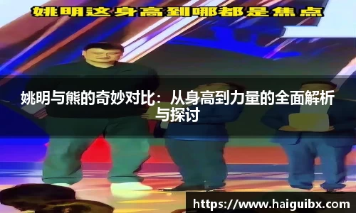 姚明与熊的奇妙对比：从身高到力量的全面解析与探讨